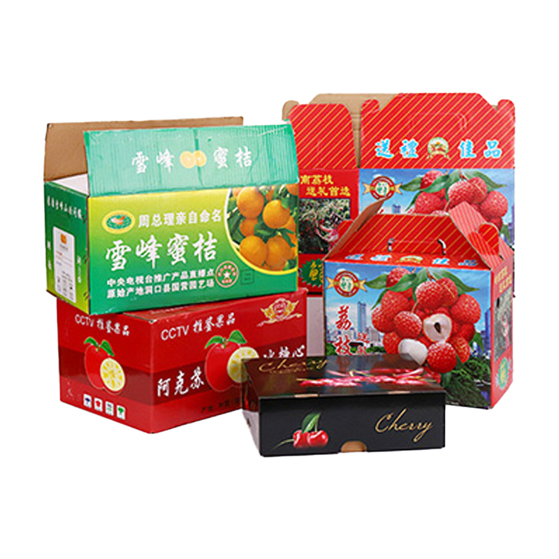 Folding Fruit Color Box