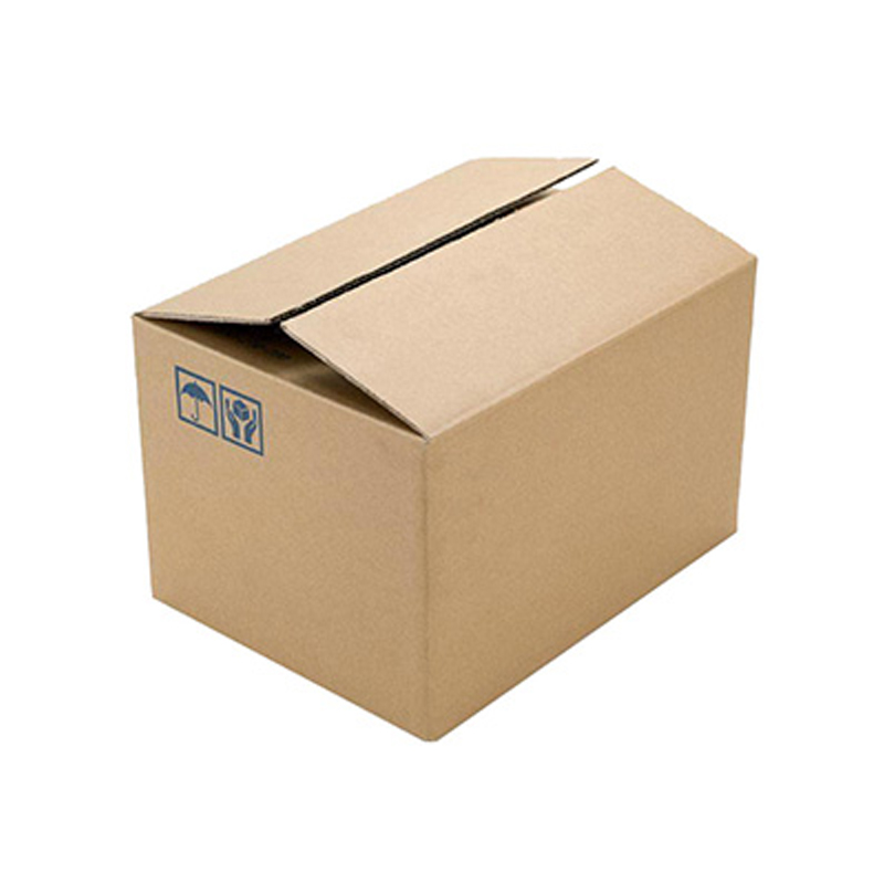 Rectangular packaging cardboard box